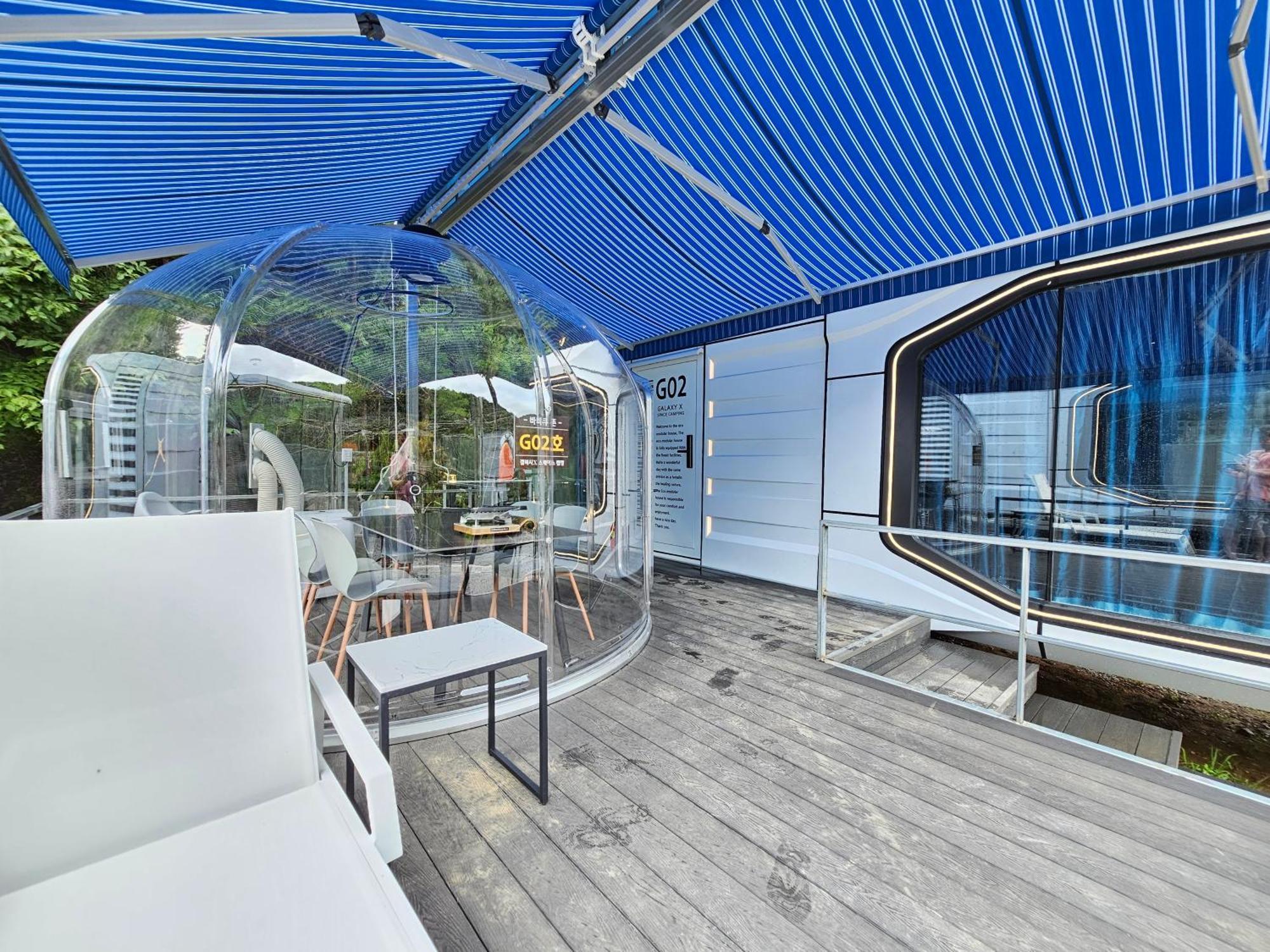 Galaxy X Hotel Type Caravan Glamping & Pension Pyeongchang Exterior foto